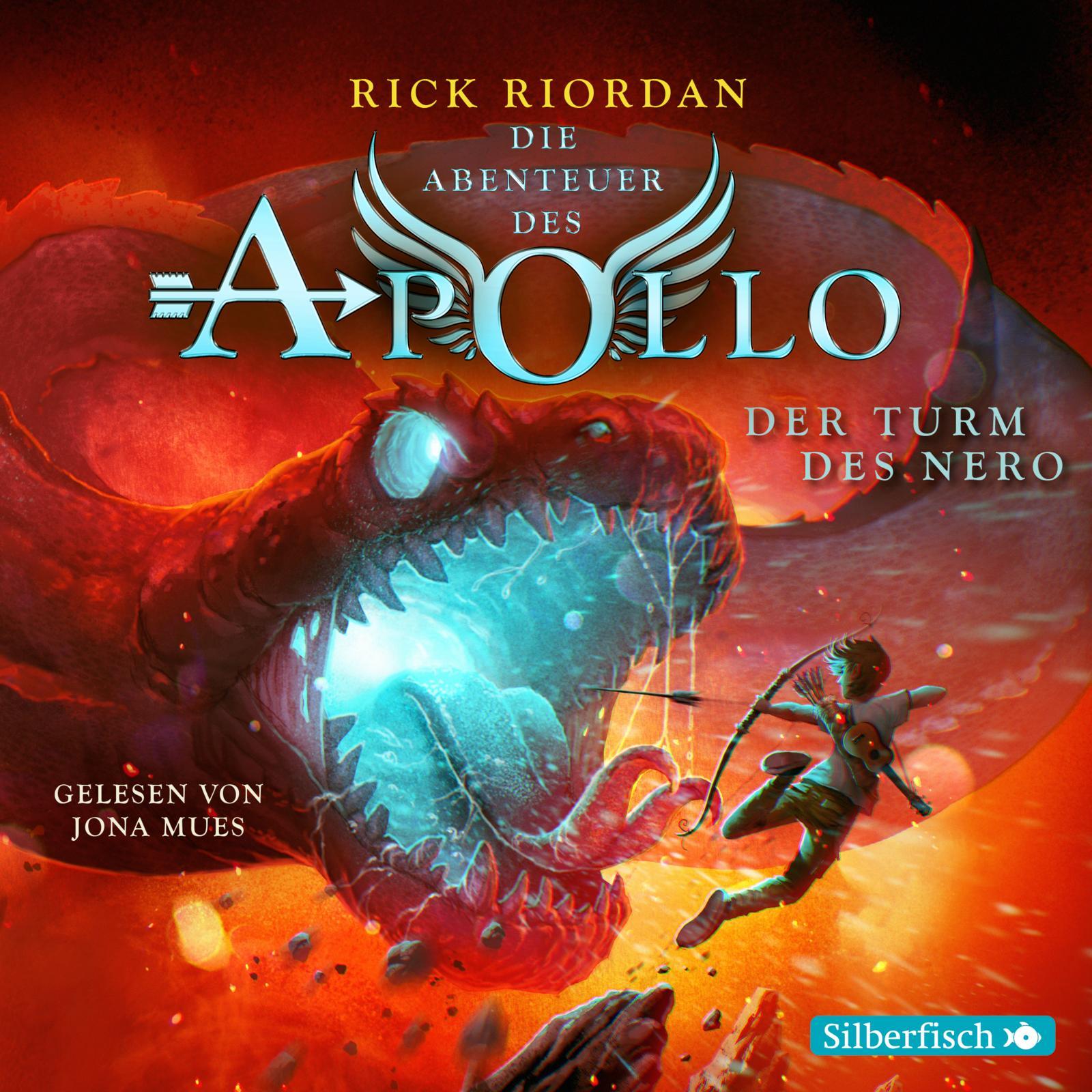 Cover: 9783745602708 | Die Abenteuer des Apollo 5: Der Turm des Nero | Rick Riordan | CD