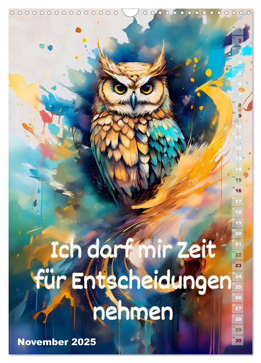 Bild: 9783457164464 | Ich bin stark - Ein tierischer Affirmationskalender (Wandkalender...