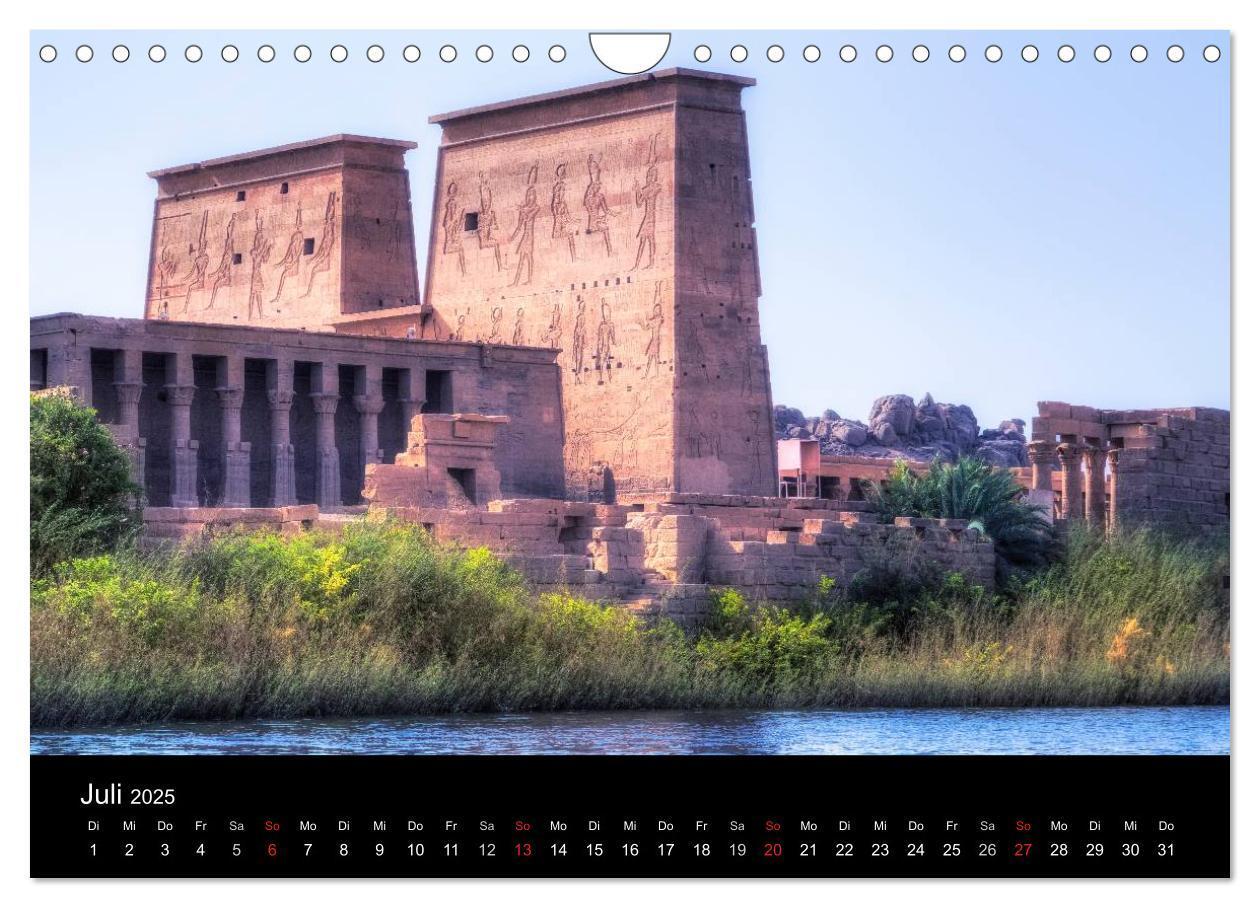 Bild: 9783435576418 | Ägypten (Wandkalender 2025 DIN A4 quer), CALVENDO Monatskalender