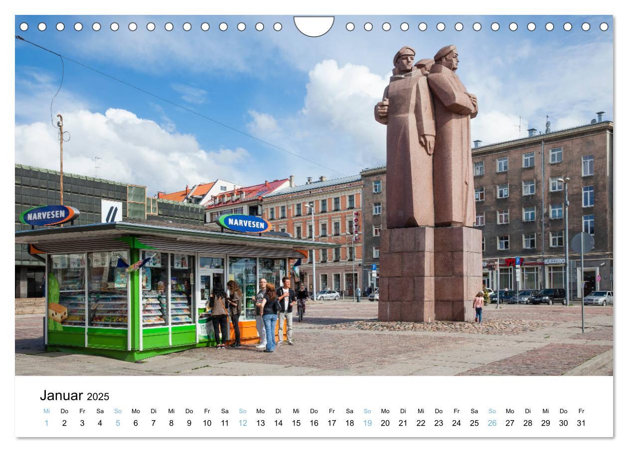 Bild: 9783435378135 | Riga - Metropole des Baltikums (Wandkalender 2025 DIN A4 quer),...