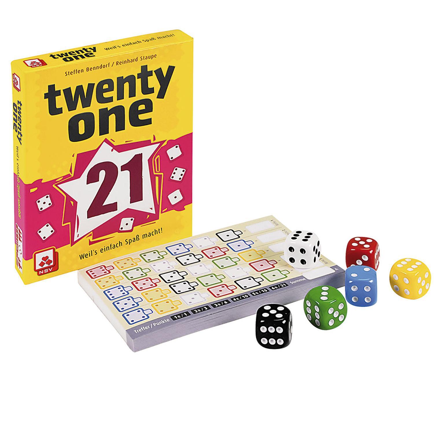 Cover: 4012426880513 | Twenty One | Nürnberger Spielkarten Verlag | Spiel | 22599271 | 2022