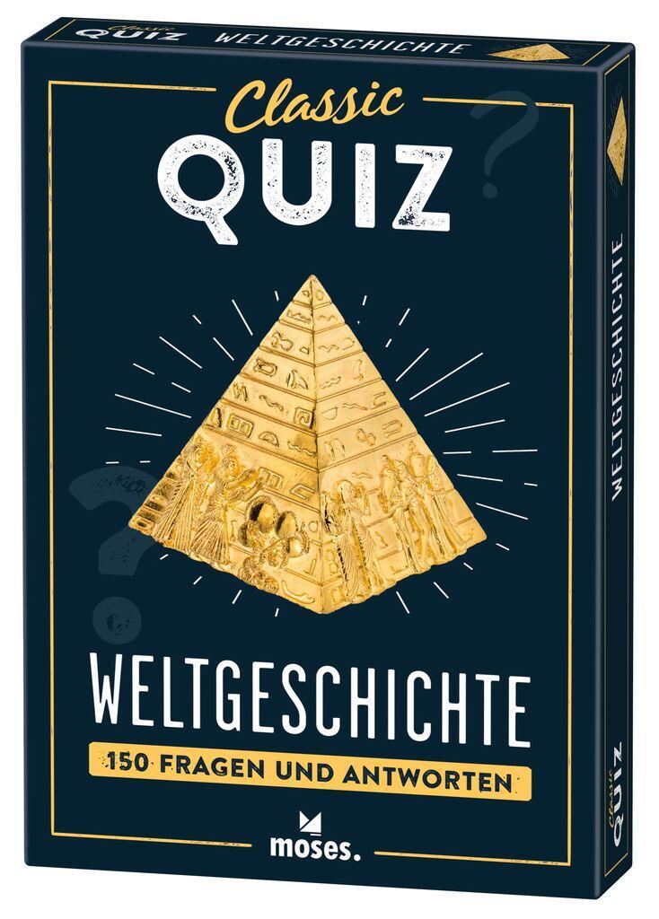 Cover: 9783964552327 | Classic Quiz Weltgeschichte | Dirk Blechschmidt | Spiel | Classic Quiz