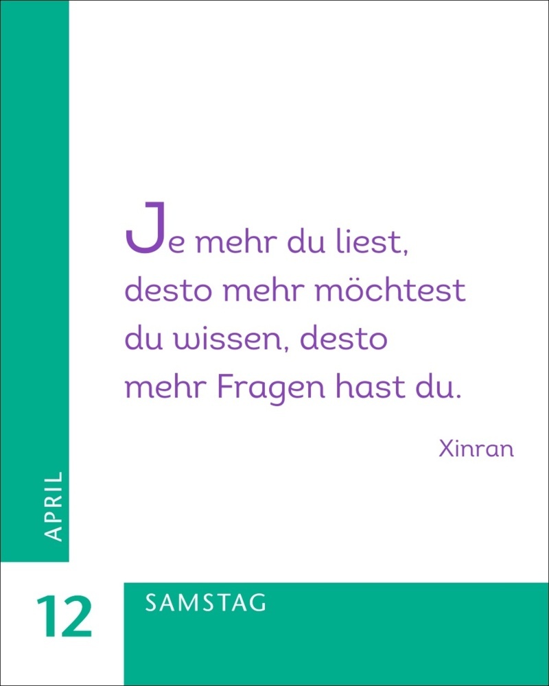 Bild: 9783840032240 | 365 Zitate von Frauen Mini-Geschenkkalender 2025 | Julia Linne | 2025