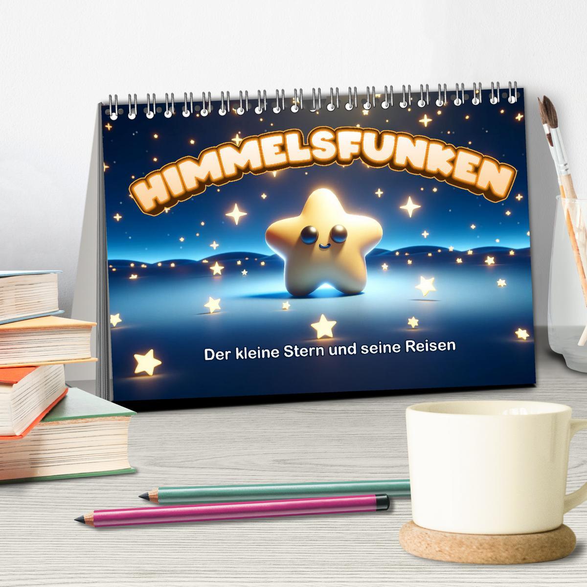 Bild: 9783383769214 | Himmelsfunken: Der kleine Stern und seine Reisen (Tischkalender...