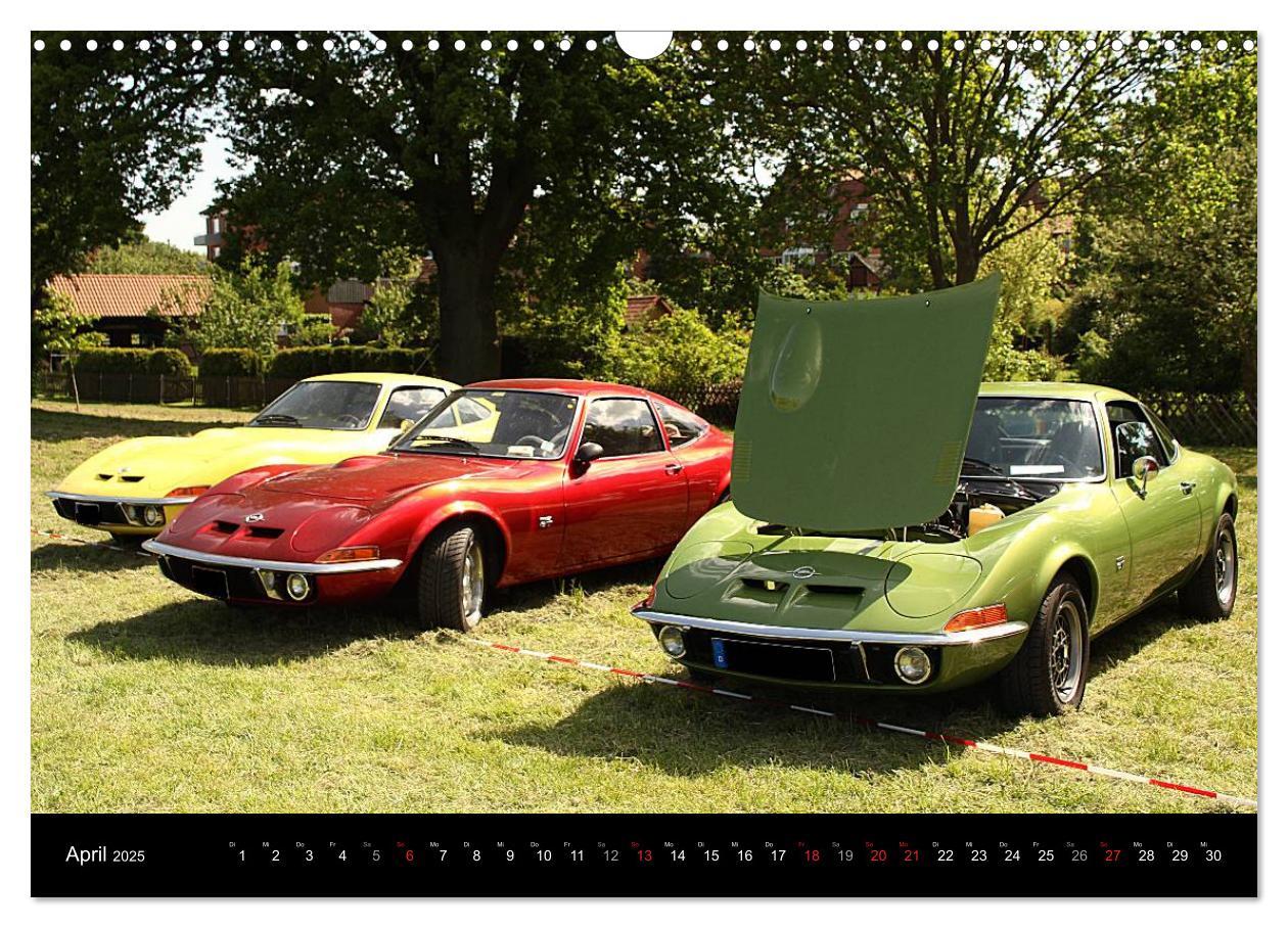 Bild: 9783435726639 | Opel GT Der Kalender (Wandkalender 2025 DIN A3 quer), CALVENDO...