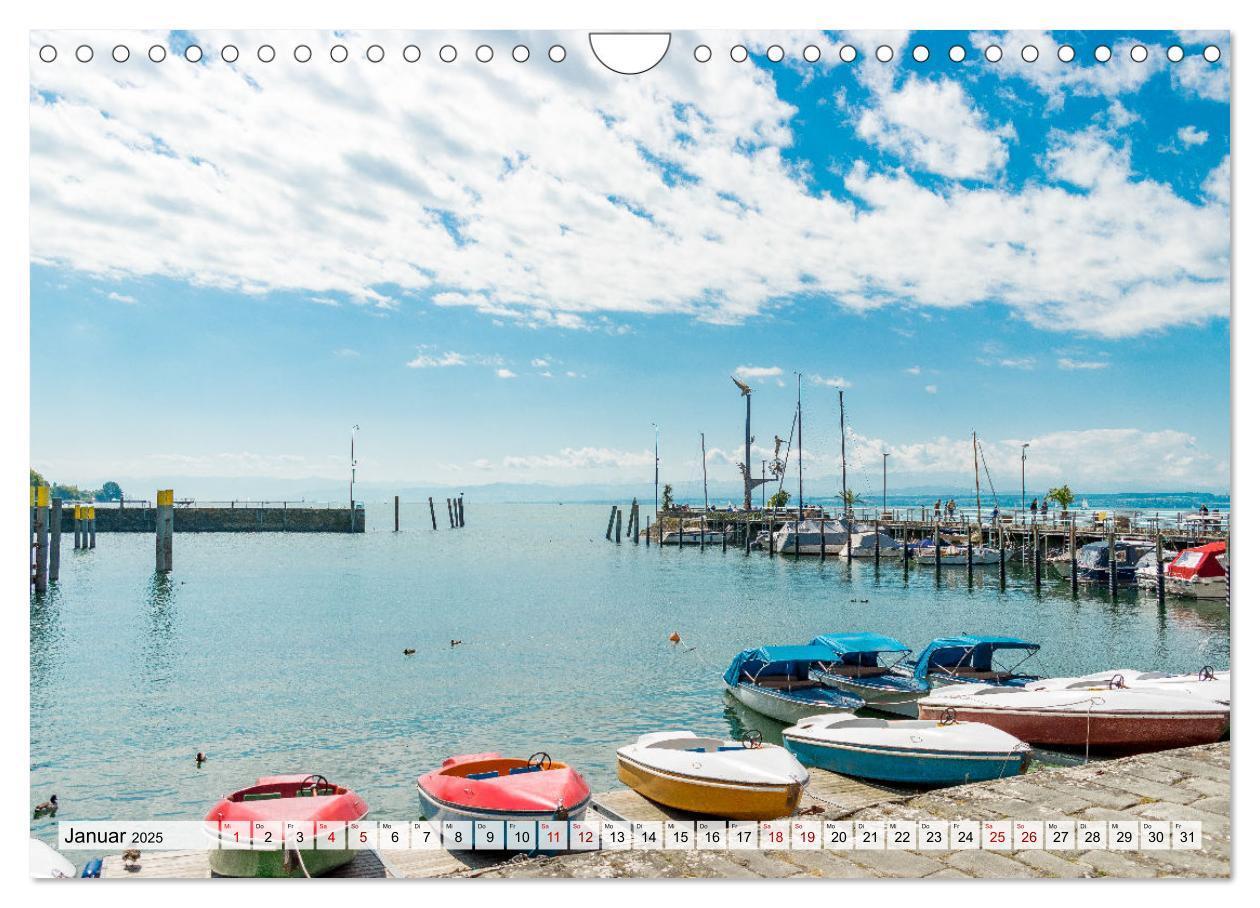 Bild: 9783435071982 | Traumhafter Bodensee (Wandkalender 2025 DIN A4 quer), CALVENDO...