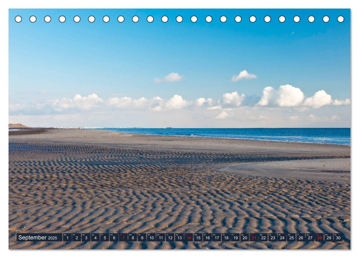 Bild: 9783435279760 | Blåvand - Sonne, Meer und Strand (Tischkalender 2025 DIN A5 quer),...