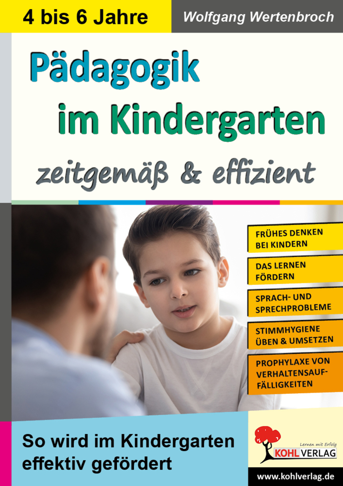 Cover: 9783966241120 | Pädagogik im Kindergarten ... zeitgemäß und effizient | Wertenbroch