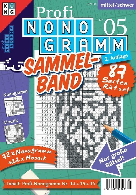 Cover: 9783906009490 | Profi-Nonogramm 3er-Band Nr. 5. Nr.5 | Taschenbuch | 2013 | Keesing