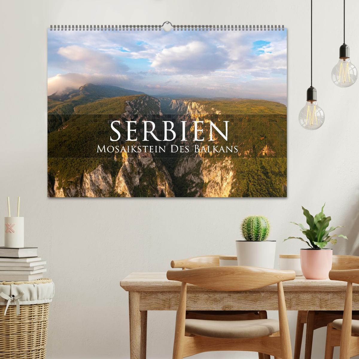 Bild: 9783435241545 | Serbien - Mosaikstein des Balkans (Wandkalender 2025 DIN A2 quer),...