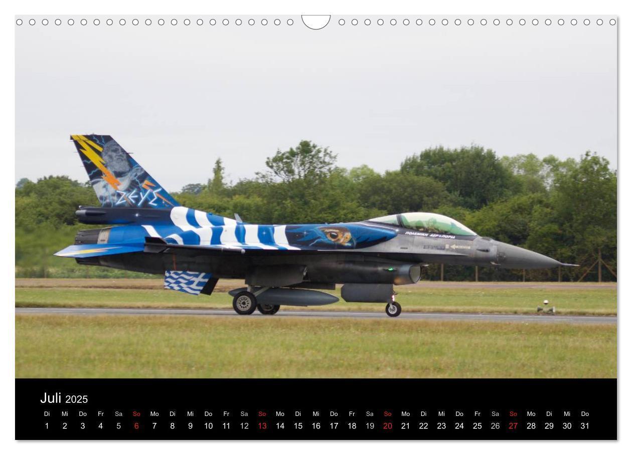 Bild: 9783435479054 | Militärflugzeuge 2025 (Wandkalender 2025 DIN A3 quer), CALVENDO...