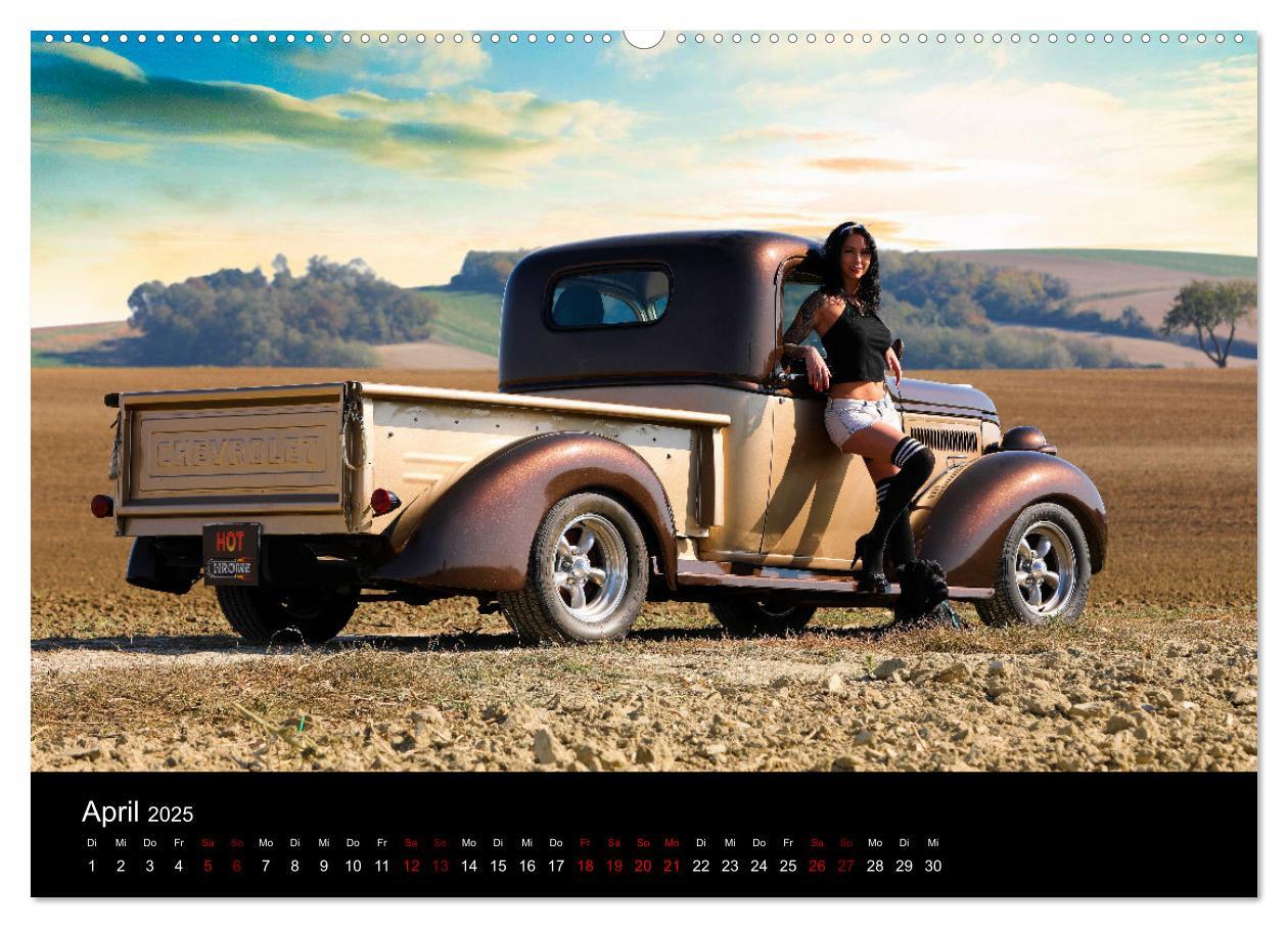 Bild: 9783383923593 | Hot Chrome US Automobile (Wandkalender 2025 DIN A2 quer), CALVENDO...