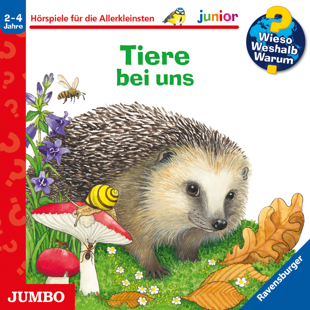 Cover: 9783833743481 | Wieso? Weshalb? Warum? junior. Tiere bei uns, Audio-CD | Mennen | CD