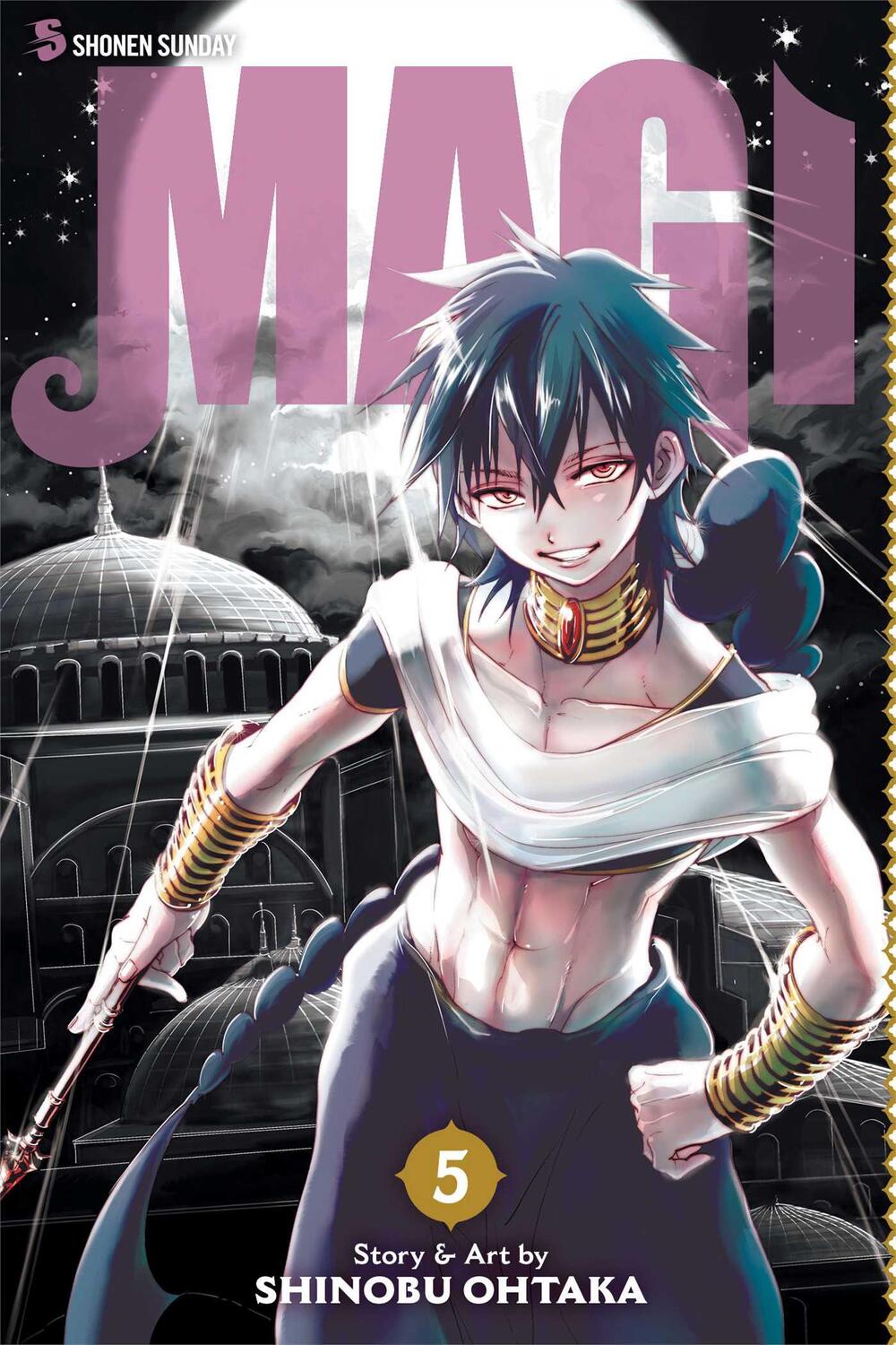 Cover: 9781421559551 | Magi: The Labyrinth of Magic, Vol. 5 | The Labyrinth of Magic | Ohtaka