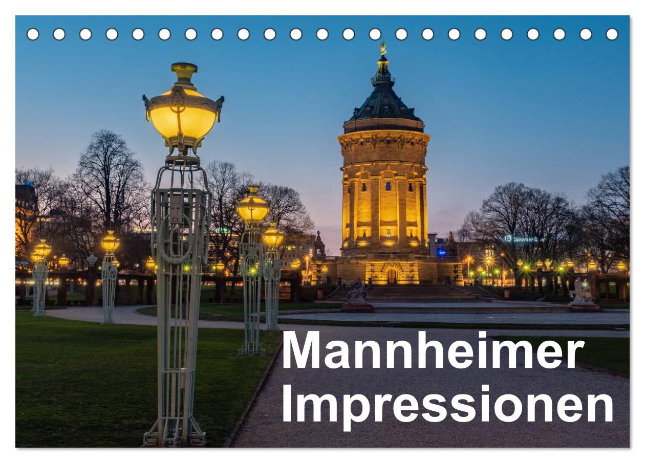 Cover: 9783435183555 | Mannheimer Impressionen. (Tischkalender 2025 DIN A5 quer), CALVENDO...