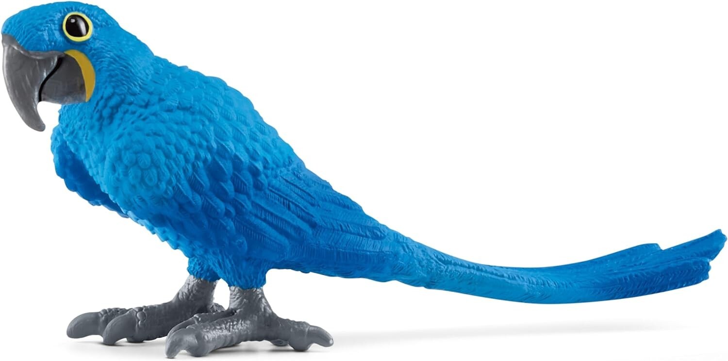 Cover: 4059433527567 | Schleich 14859 - Wild Life, Hyazinth Ara, Papagei, blau, Tierfigur,...