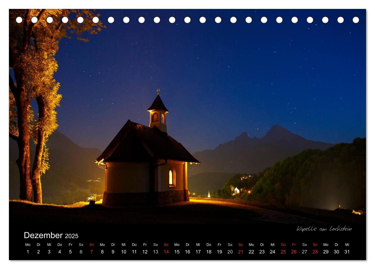 Bild: 9783435786237 | Berchtesgadener Land (Tischkalender 2025 DIN A5 quer), CALVENDO...