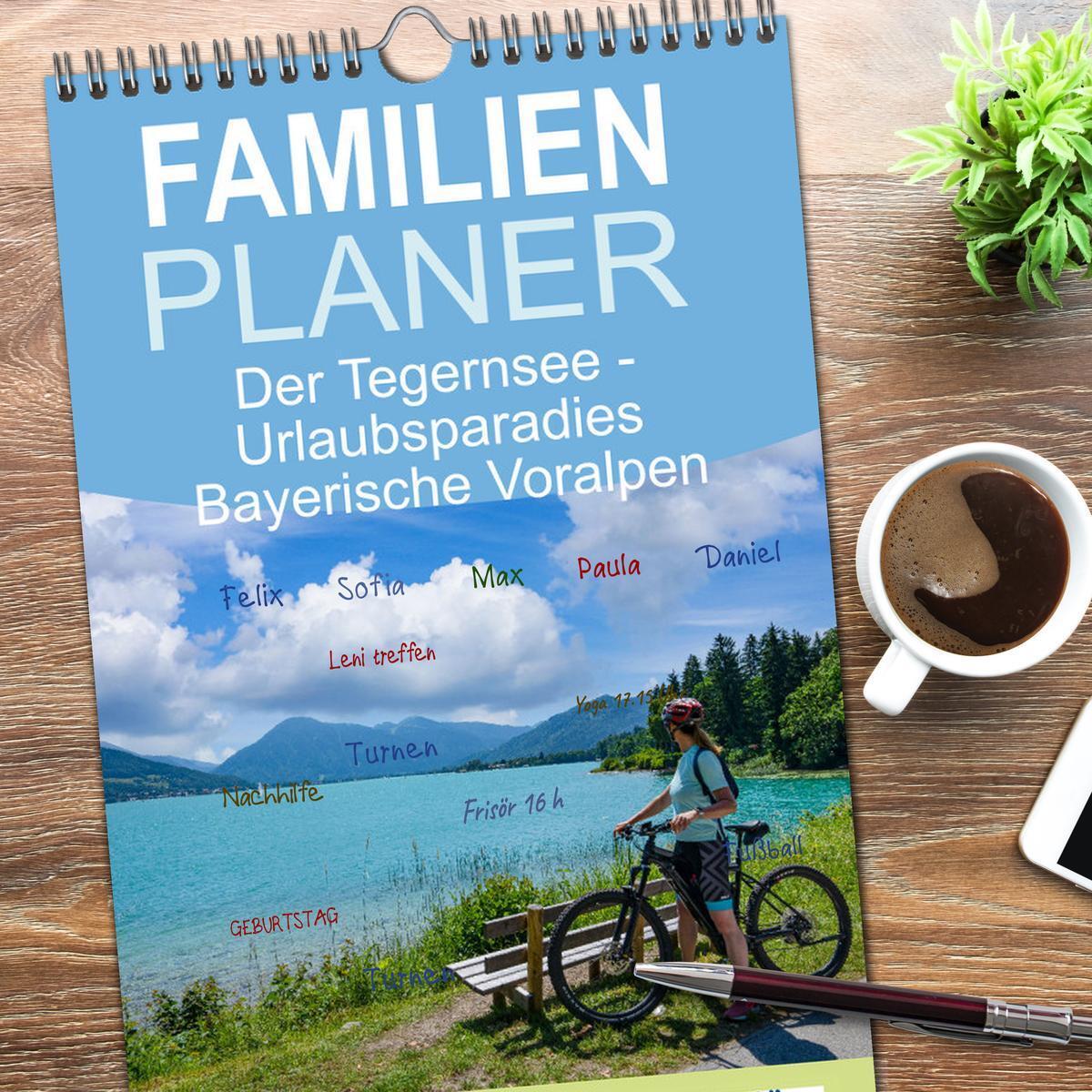 Bild: 9783457100936 | Familienplaner 2025 - Der Tegernsee - Urlaubsparadies Bayerische...