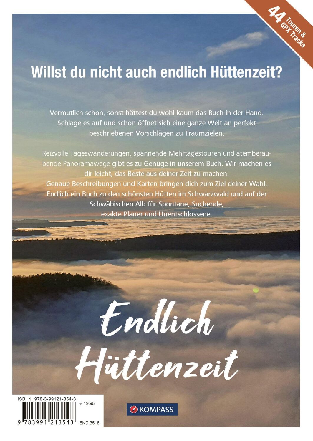 Rückseite: 9783991542445 | KOMPASS Endlich Hüttenzeit - Im Ländle | Lisa Aigner (u. a.) | Buch