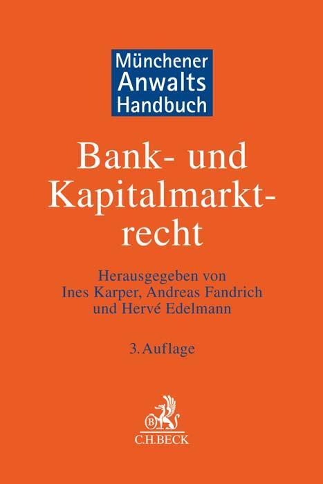 Cover: 9783406796838 | Münchener Anwaltshandbuch Bank- und Kapitalmarktrecht | Buch | XXVII