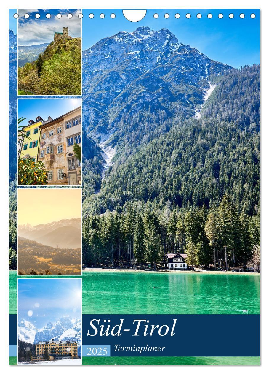 Cover: 9783435932801 | Süd-Tirol Terminplaner (Wandkalender 2025 DIN A4 hoch), CALVENDO...