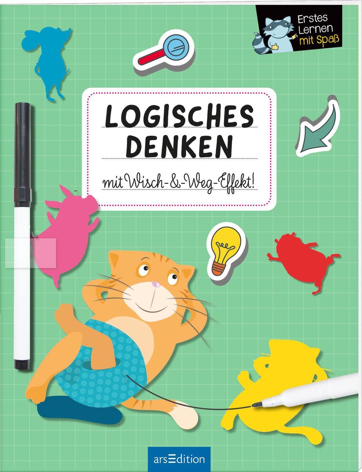 Cover: 9783845856278 | Erstes Lernen mit Spaß - Logisches Denken | Mit Wisch-&amp;-Weg-Effekt!