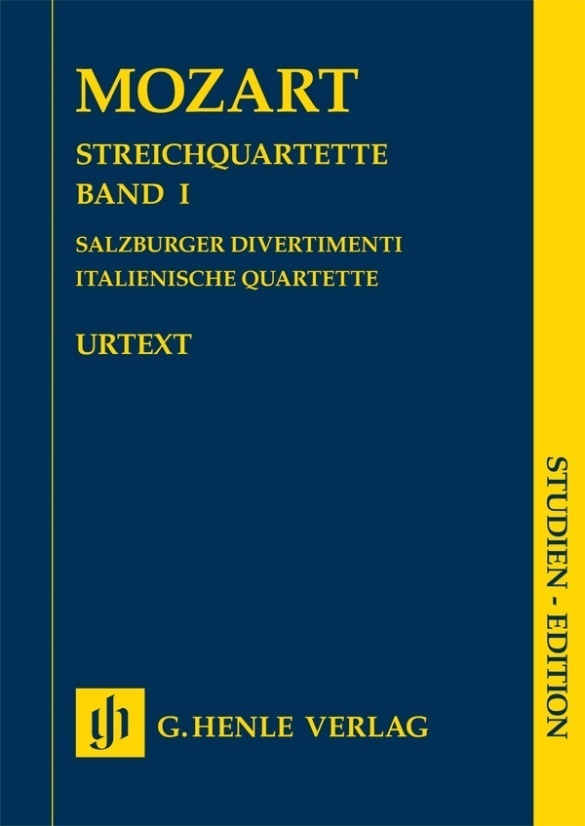 Cover: 9790201871202 | Mozart, Wolfgang Amadeus - Streichquartette Band I (Salzburger...