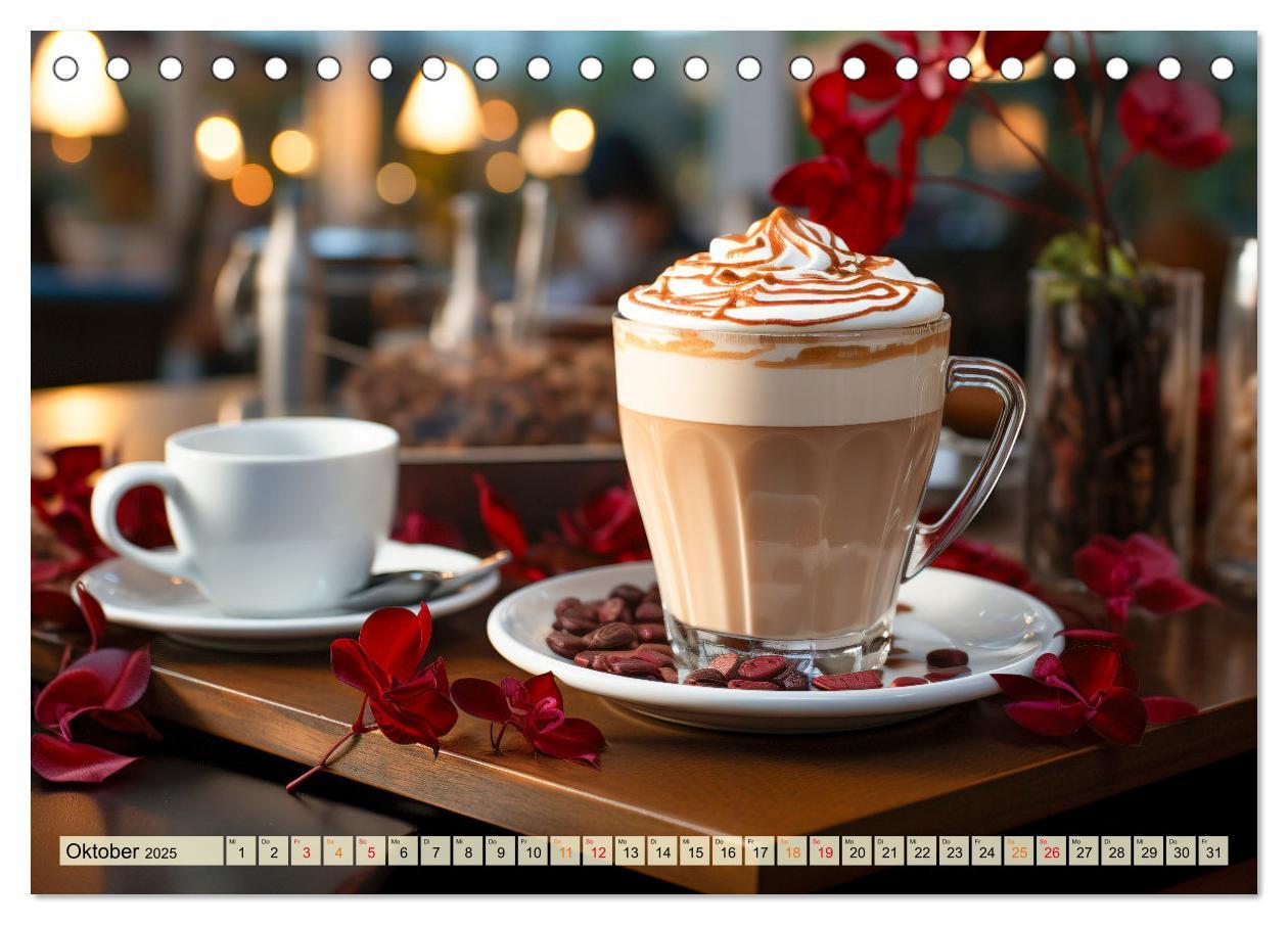 Bild: 9783383850028 | Mein Kaffee meine Bar (Tischkalender 2025 DIN A5 quer), CALVENDO...