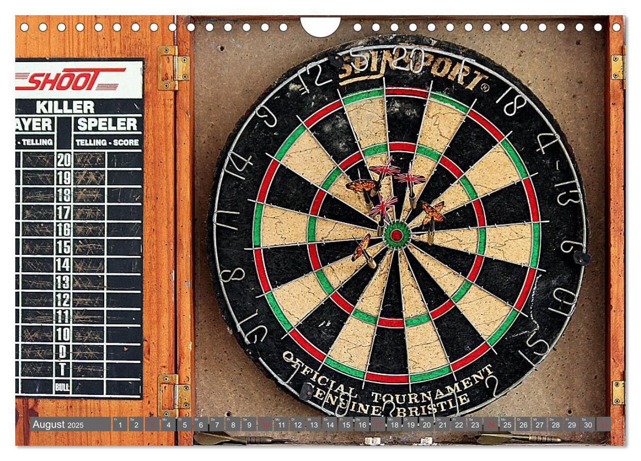 Bild: 9783435290390 | Darts. Konzentration - Sport - Spannung (Wandkalender 2025 DIN A4...