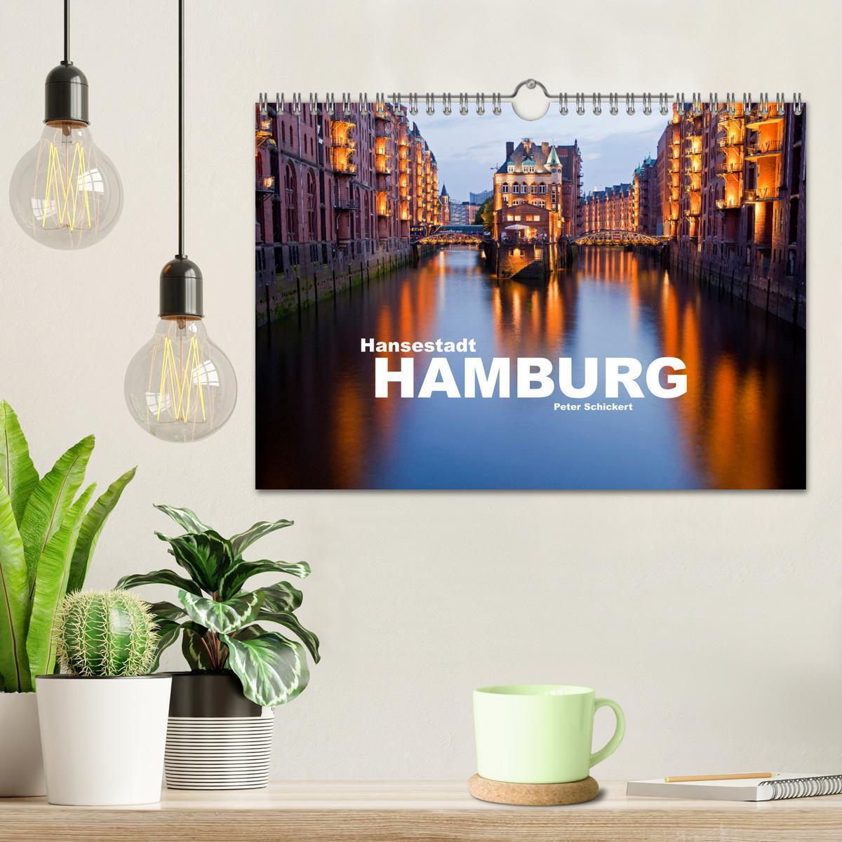 Bild: 9783435742943 | Hansestadt Hamburg (Wandkalender 2025 DIN A4 quer), CALVENDO...