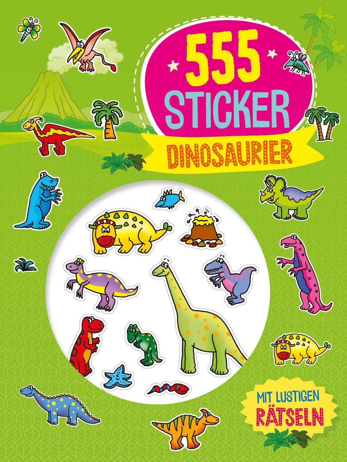 Cover: 9783849946326 | 555 Sticker Dinosaurier | Taschenbuch | 32 S. | Deutsch | 2024