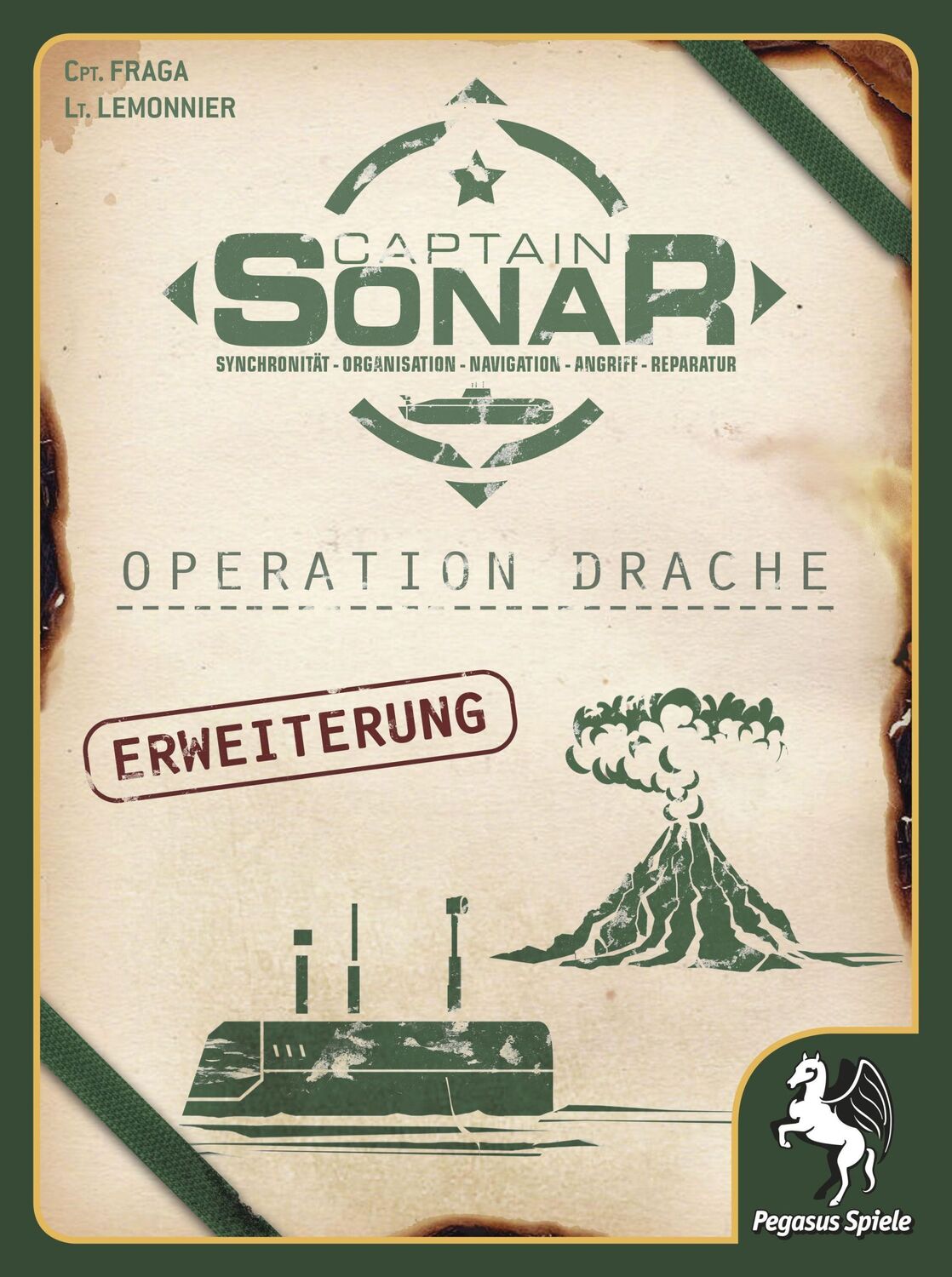 Cover: 4250231717970 | Captain Sonar: Operation Drache [2. Erweiterung] | Roberto Fraga