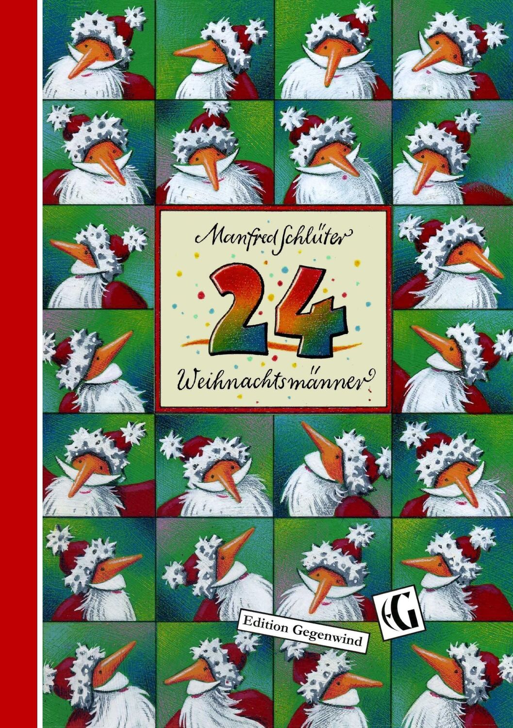 Cover: 9783744893978 | 24 Weihnachtsmänner | Manfred Schlüter | Taschenbuch | Paperback