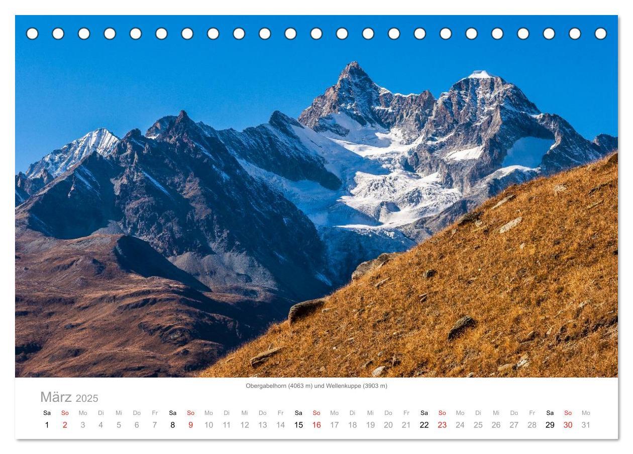 Bild: 9783435497348 | Walliser Alpen - Europas 'kleiner' Himalaya (Tischkalender 2025 DIN...