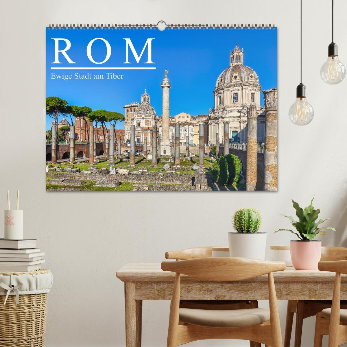 Bild: 9783435101184 | Rom - Ewige Stadt am Tiber (Wandkalender 2025 DIN A2 quer),...