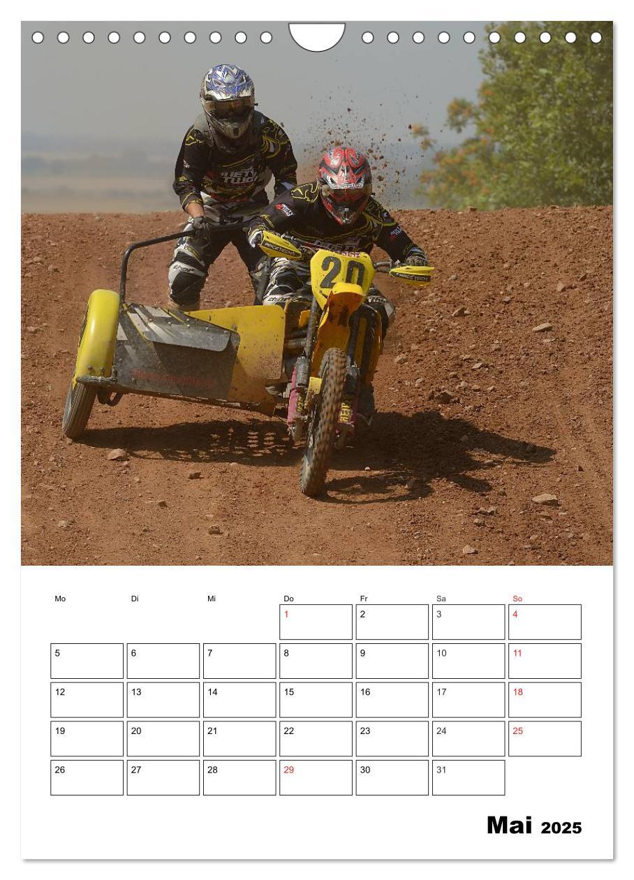 Bild: 9783457079751 | Motocross Terminplaner (Wandkalender 2025 DIN A4 hoch), CALVENDO...