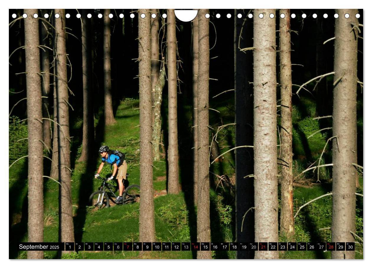 Bild: 9783435834044 | Mountainbike Spirit 2025 (Wandkalender 2025 DIN A4 quer), CALVENDO...