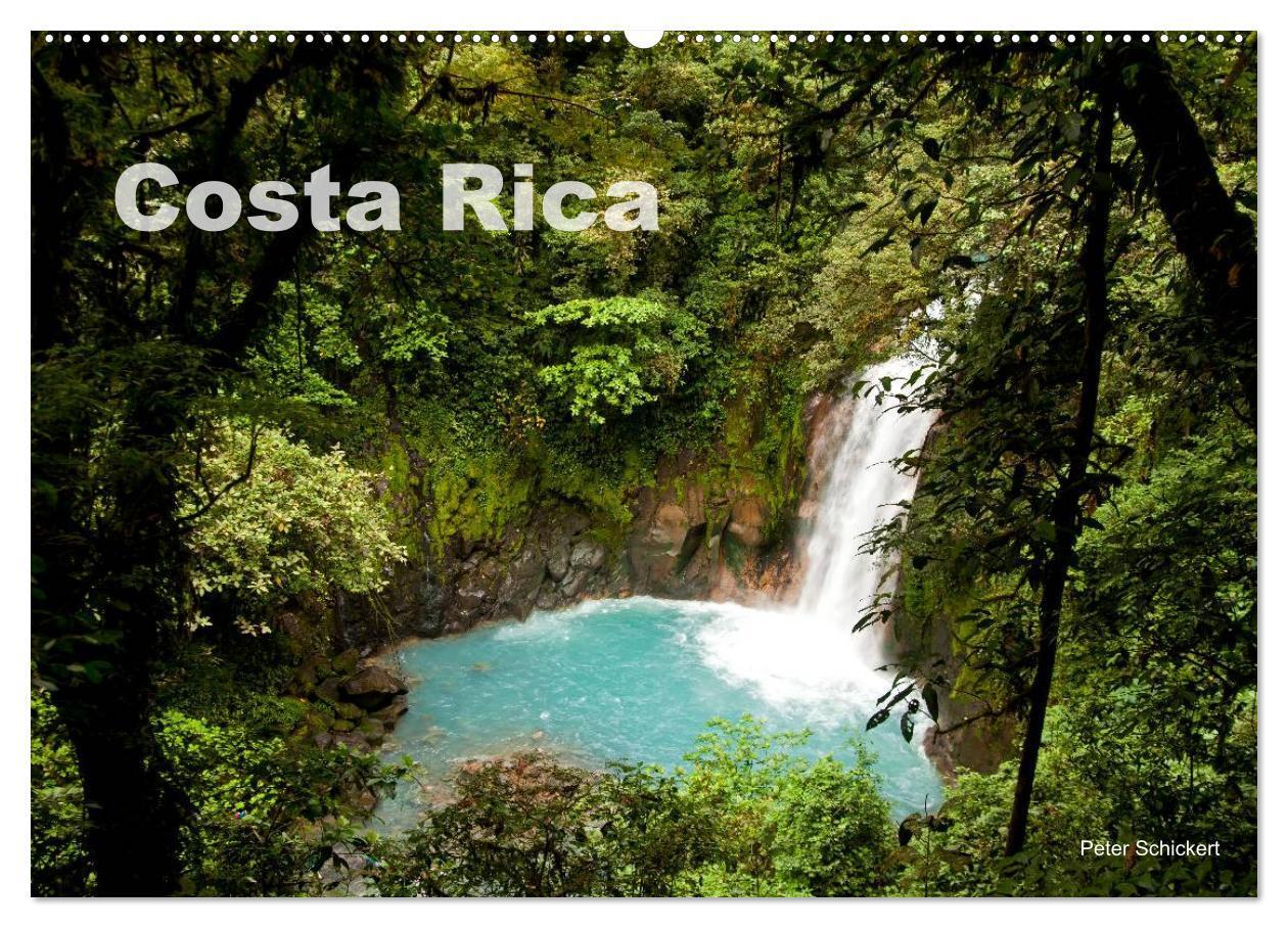 Cover: 9783435818549 | Costa Rica (Wandkalender 2025 DIN A2 quer), CALVENDO Monatskalender