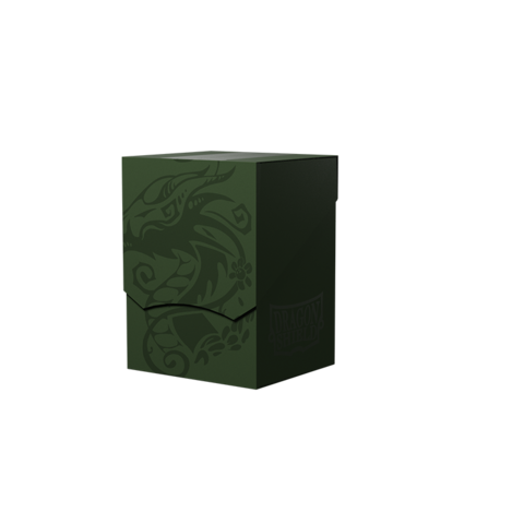 Cover: 5706569307516 | Deck Shell - Revised - ForestGreen/Black | Dragon Shield!