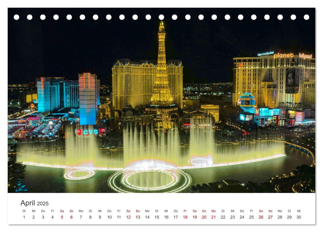 Bild: 9783435007301 | Las Vegas - Spiel, Spaß und Glück (Tischkalender 2025 DIN A5 quer),...