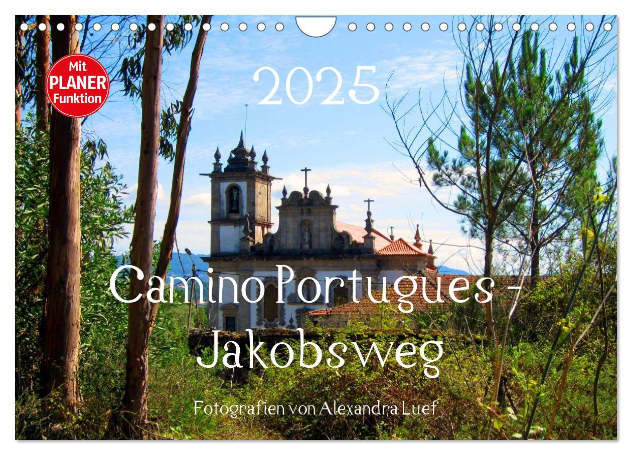 Cover: 9783435520916 | Camino Portugues - Jakobsweg (Wandkalender 2025 DIN A4 quer),...