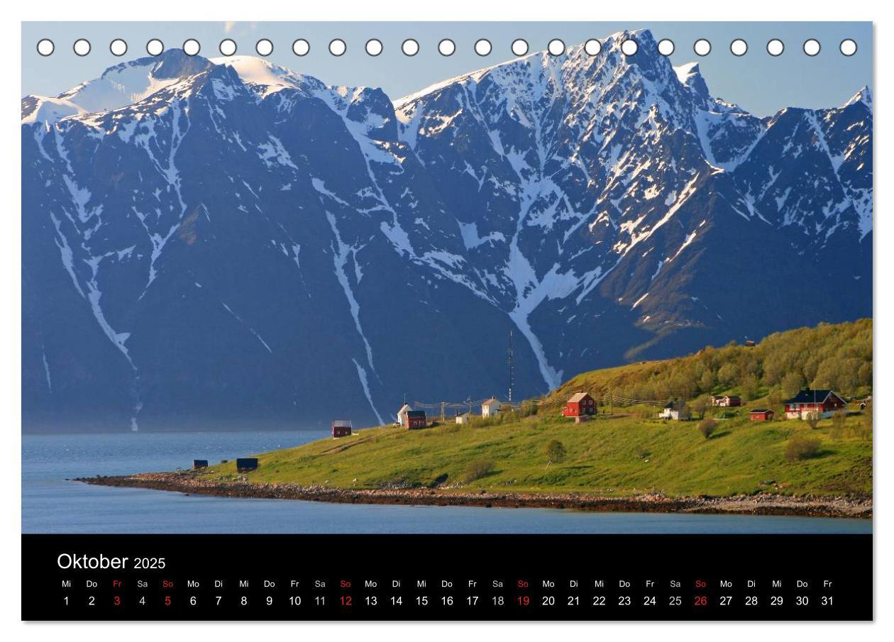 Bild: 9783435792658 | Norwegen 2025 (Tischkalender 2025 DIN A5 quer), CALVENDO...