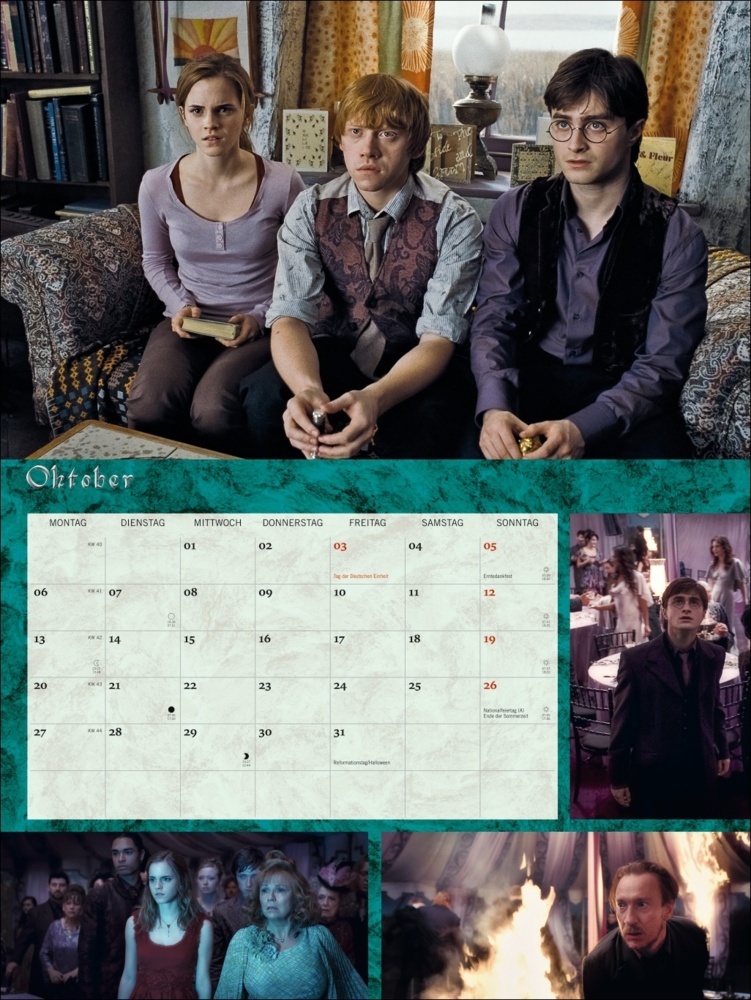 Bild: 9783756404995 | Harry Potter Broschur XL Kalender 2025 | Kalender | 28 S. | Deutsch