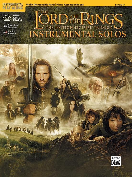 Cover: 9780757923296 | The Lord of the Rings Instrumental Solos for Strings | Howard Shore