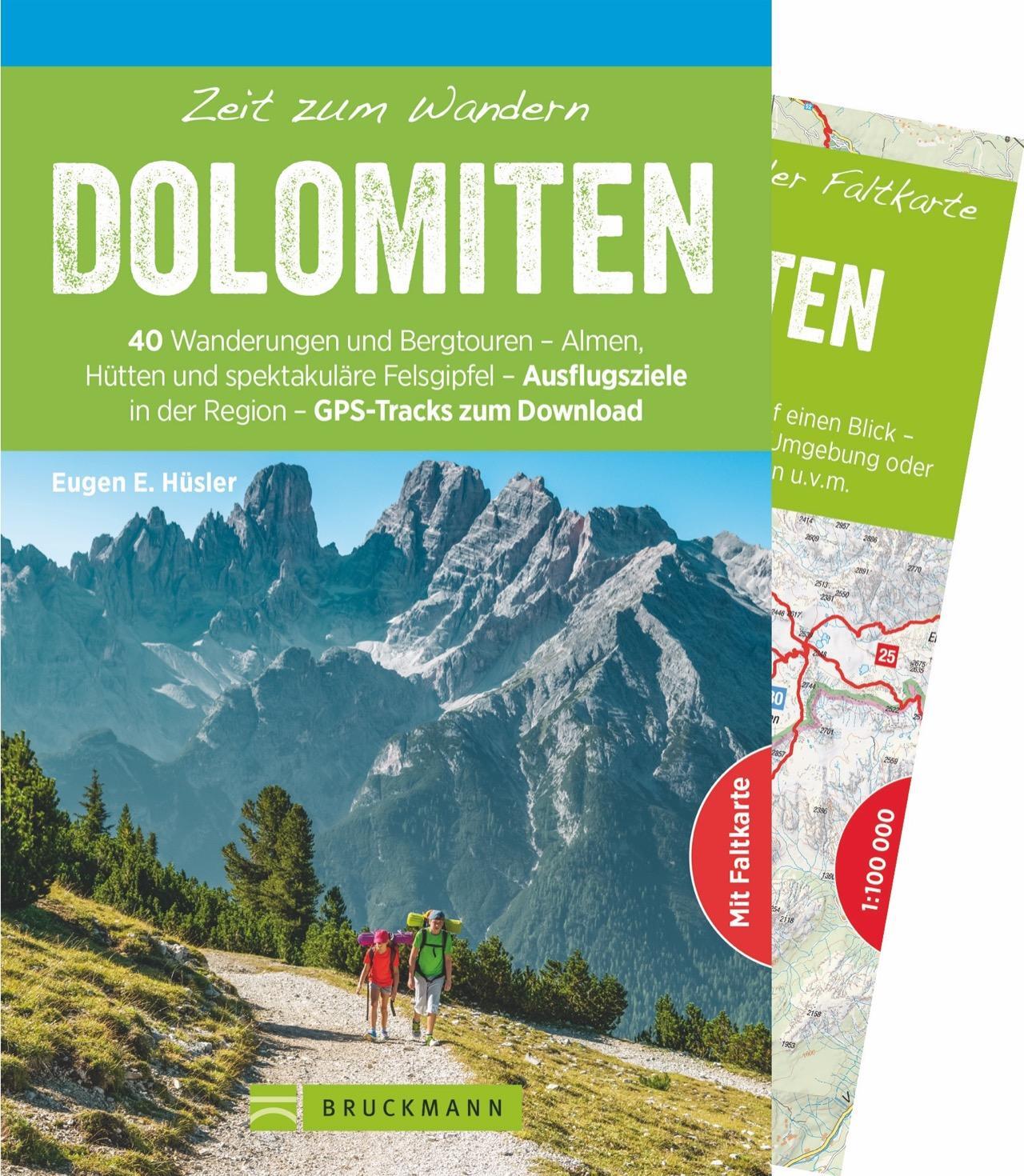 Cover: 9783734313592 | Zeit zum Wandern Dolomiten | Eugen E. Hüsler | Taschenbuch | 192 S.