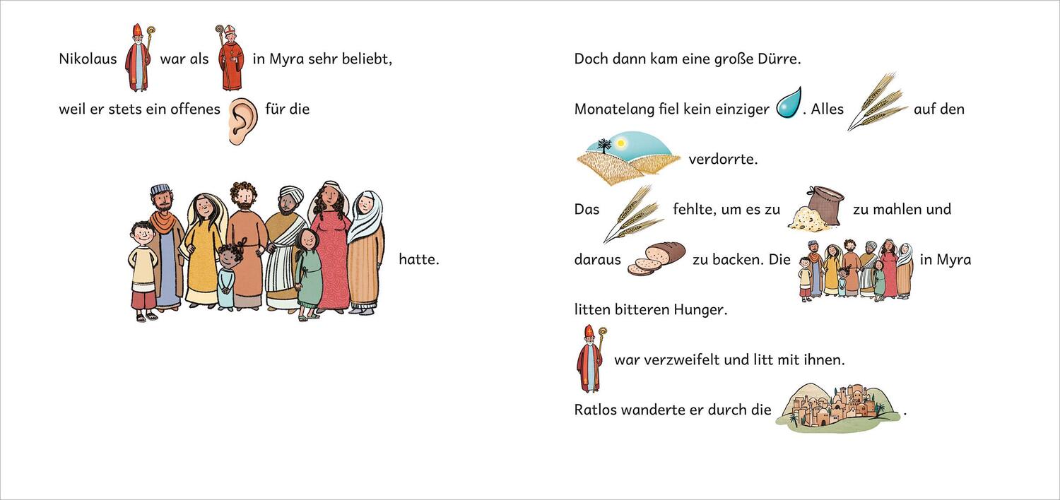 Bild: 9783451716676 | Einer, der Gutes tat ... Die Geschichte von Nikolaus in Bildwörtern