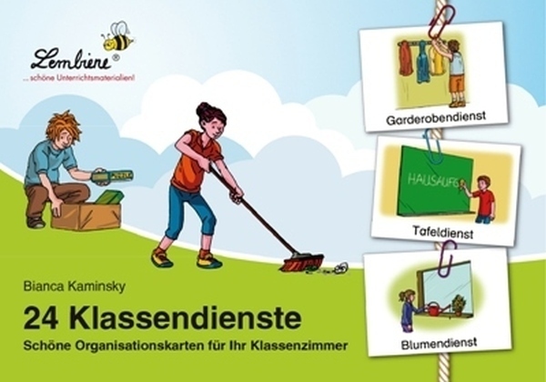 Cover: 9783956647123 | 24 Klassendienste. Schöne Organisationskarten für Ihr Klassenzimmer