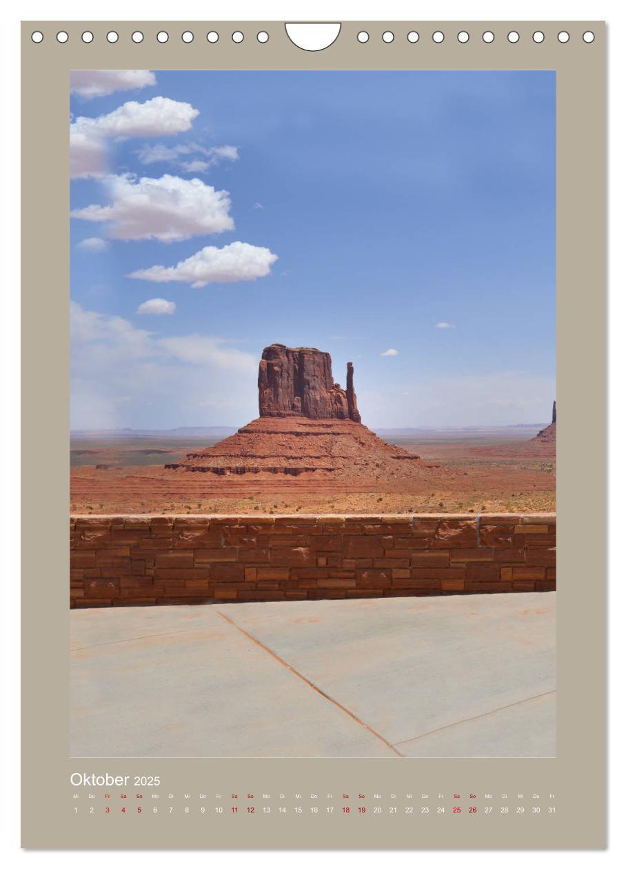 Bild: 9783435936236 | Erlebe mit mir das Monument Valley (Wandkalender 2025 DIN A4 hoch),...