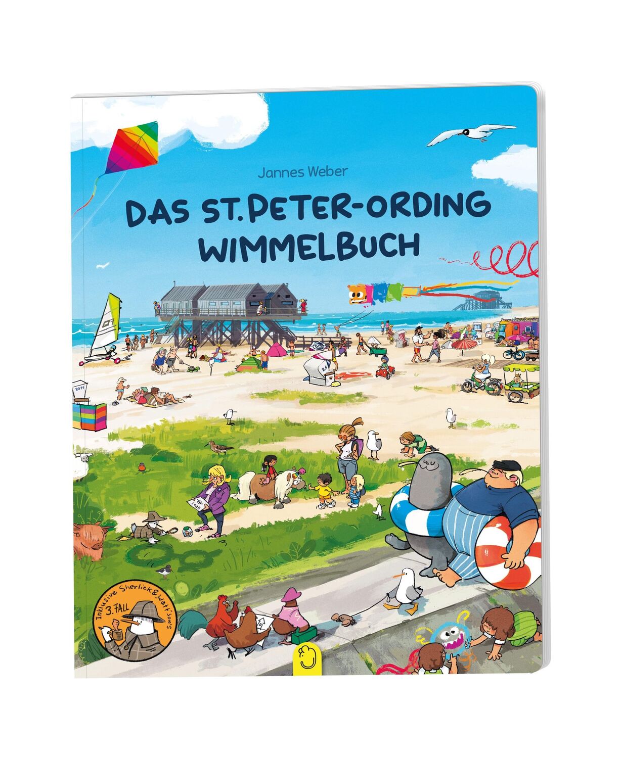 Cover: 9783988980045 | Das St. Peter-Ording Wimmelbuch | Jannes Weber | Buch | Deutsch | 2024