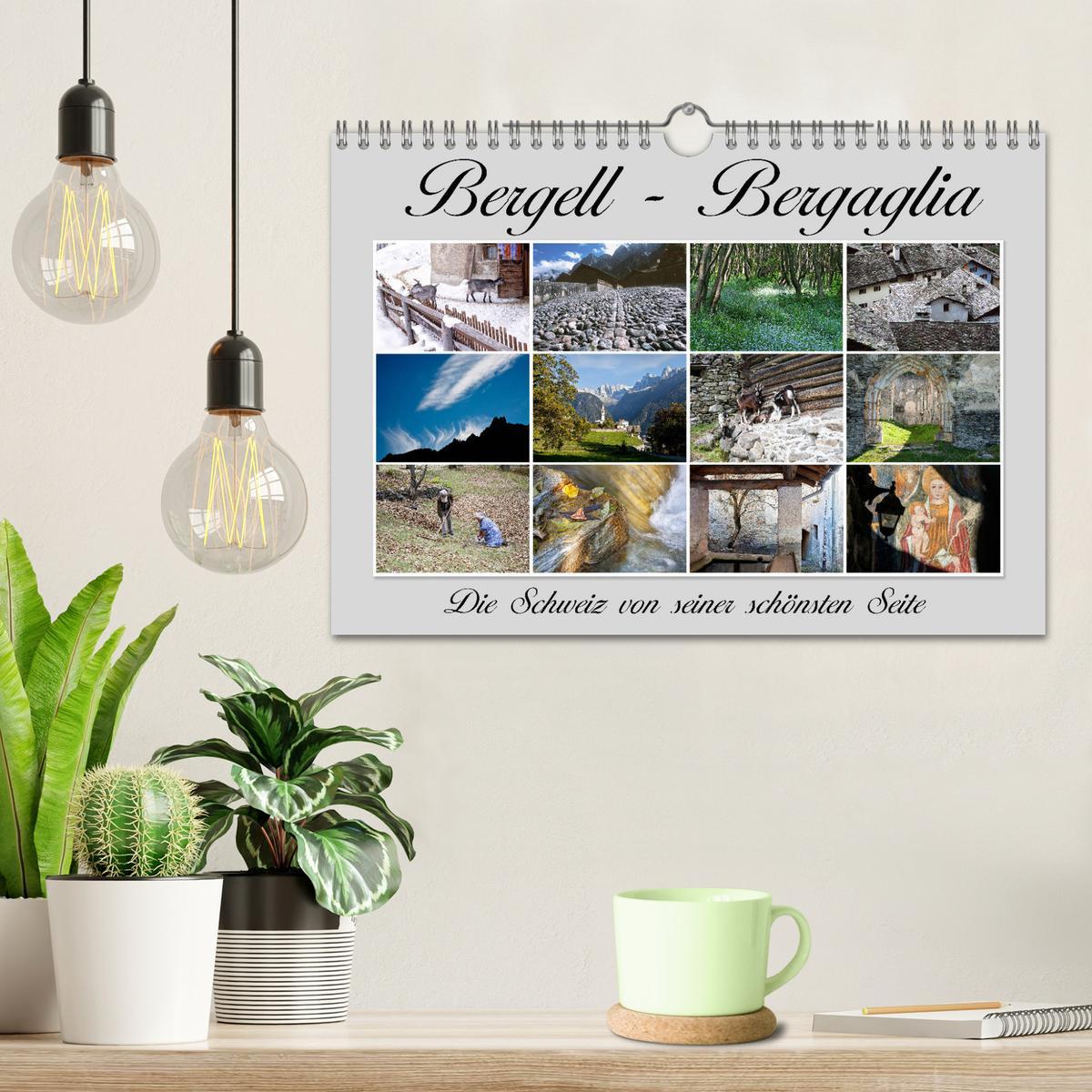 Bild: 9783435210138 | Bergell - Bergaglia (Wandkalender 2025 DIN A4 quer), CALVENDO...